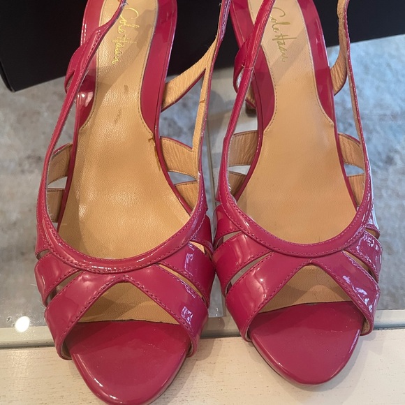 Cole Haan Punk Slingback Heels~Size 7 - Picture 7 of 7